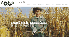 Desktop Screenshot of gardensedge.org